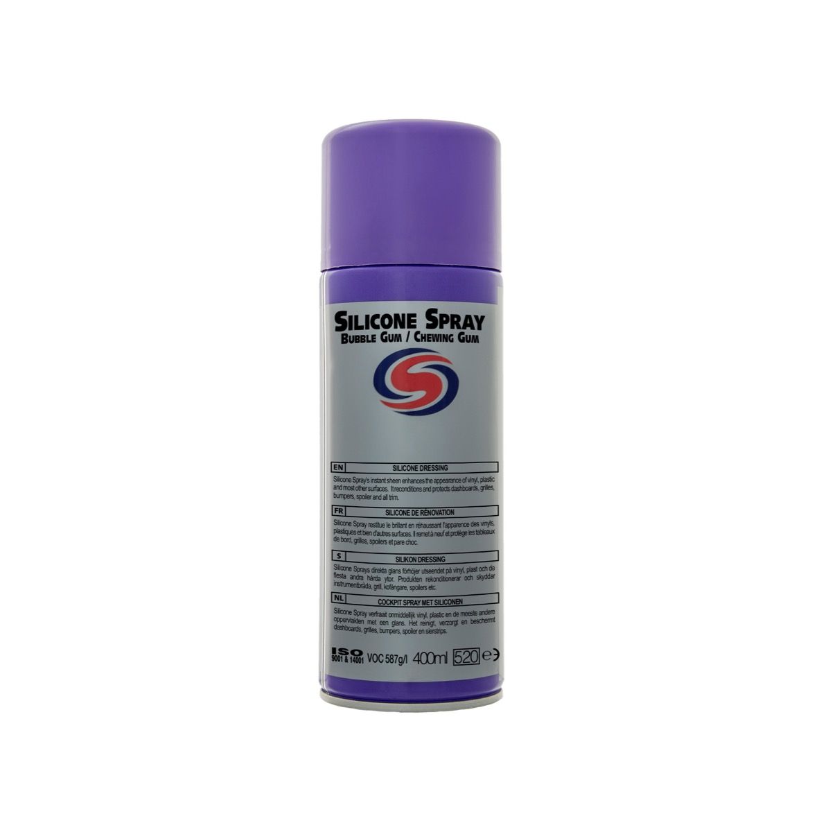 Silicone Spray Bubble Gum – 400ml